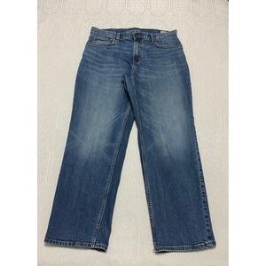 Old Navy Basic Loose Built In Flex Jeans Men's 38x30 Medium Wash Denim